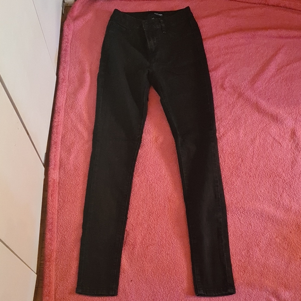 Refuge black high-rise leggings (size 2)